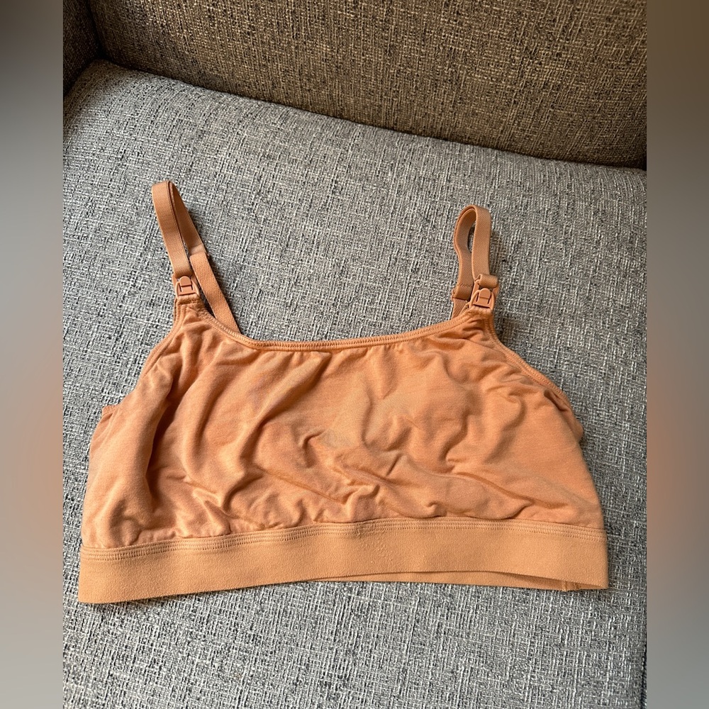 Storq Essential Pumping & Nursing Bra - “Canyon” pink color